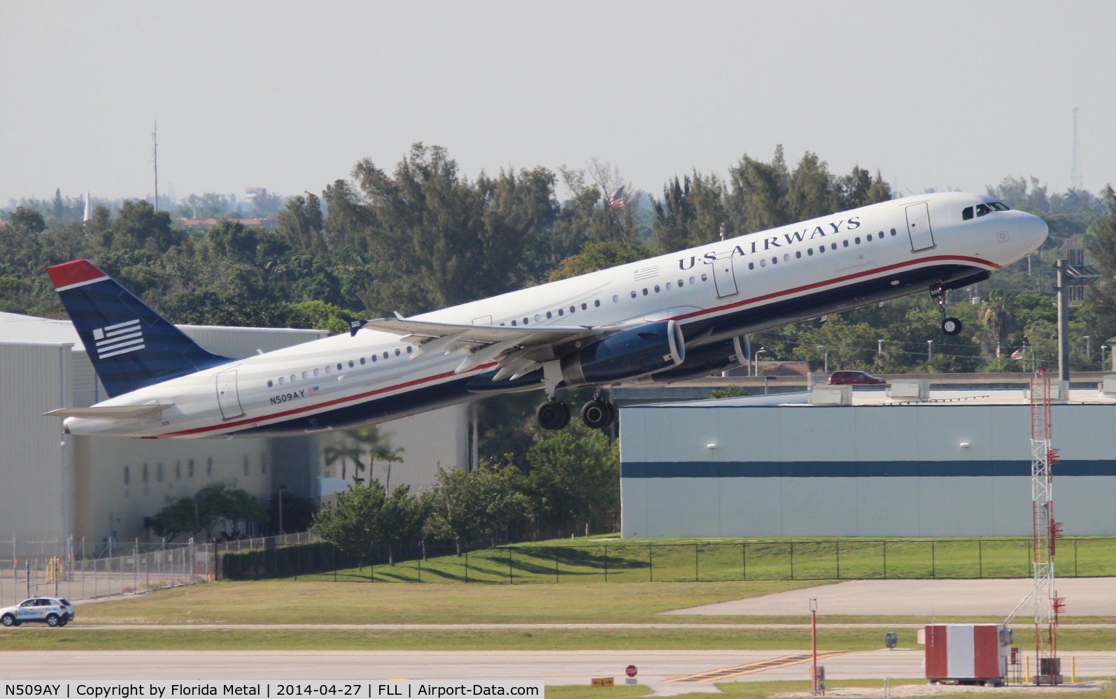 N509AY, 2009 Airbus A321-231 C/N 3796, USAirways