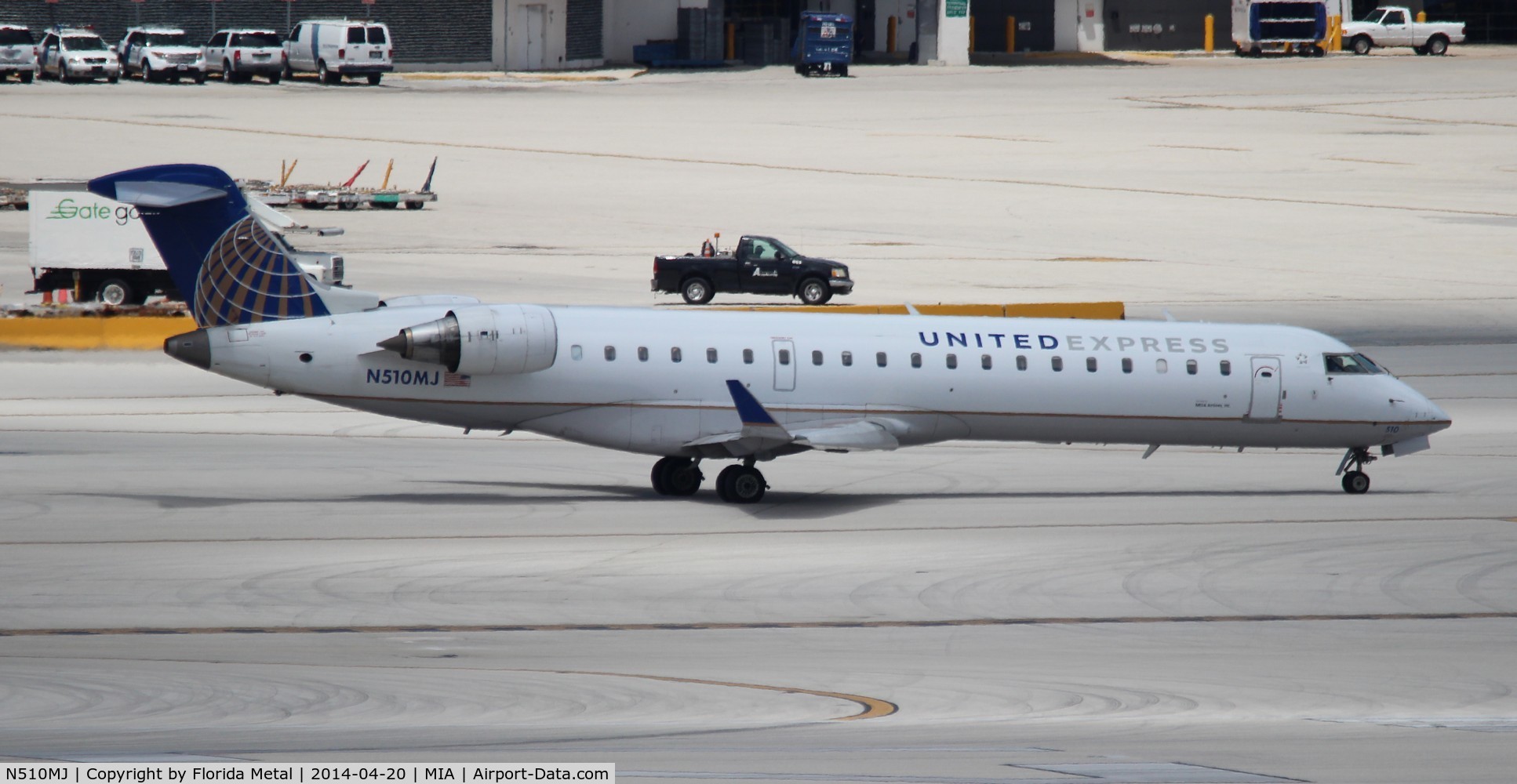 N510MJ, 2003 Bombardier CRJ-700 (CL-600-2C10) Regional Jet C/N 10101, United Express