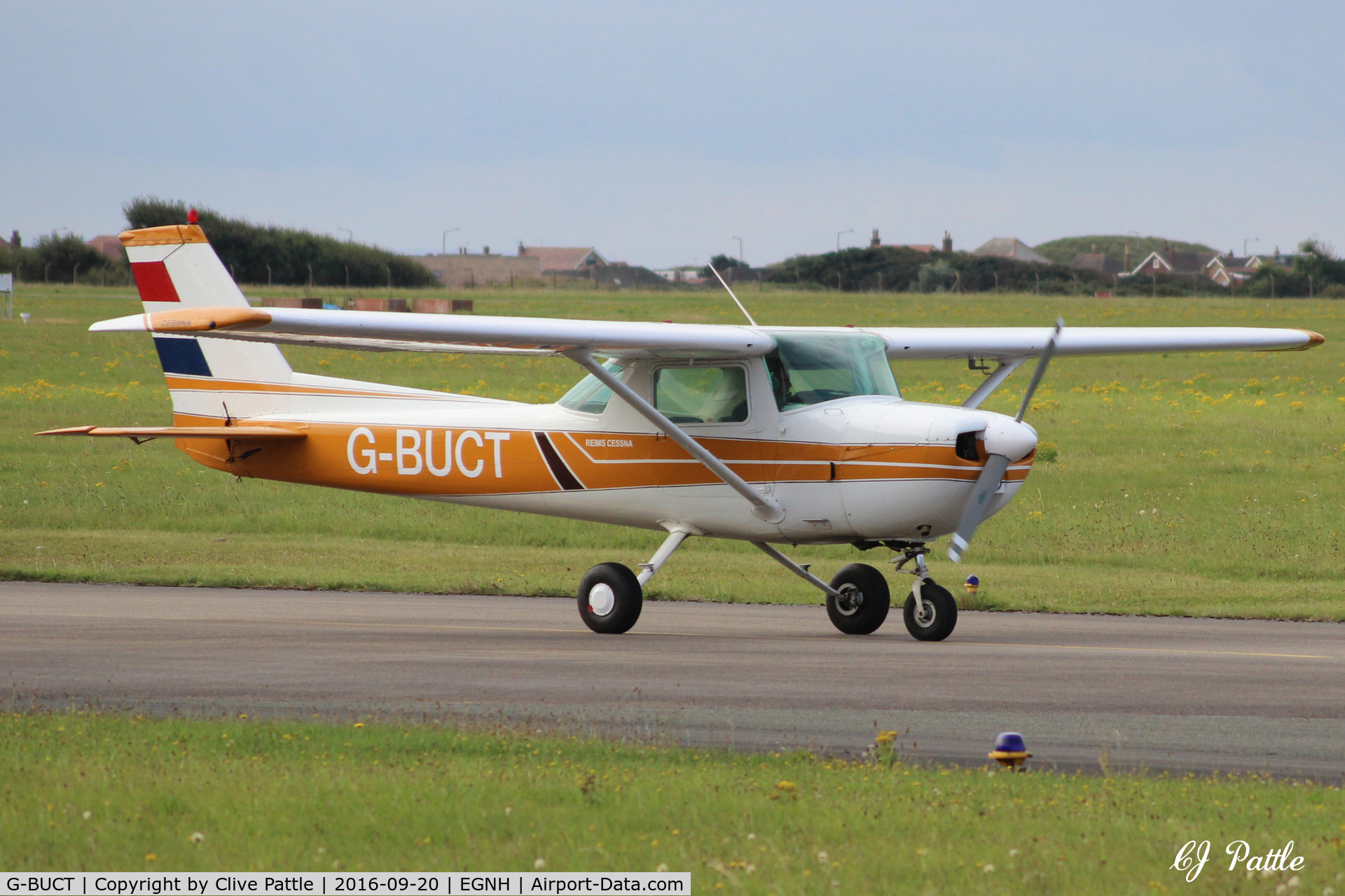 G-BUCT, 1973 Cessna 150L C/N 150-75326, at Blackpool EGNH