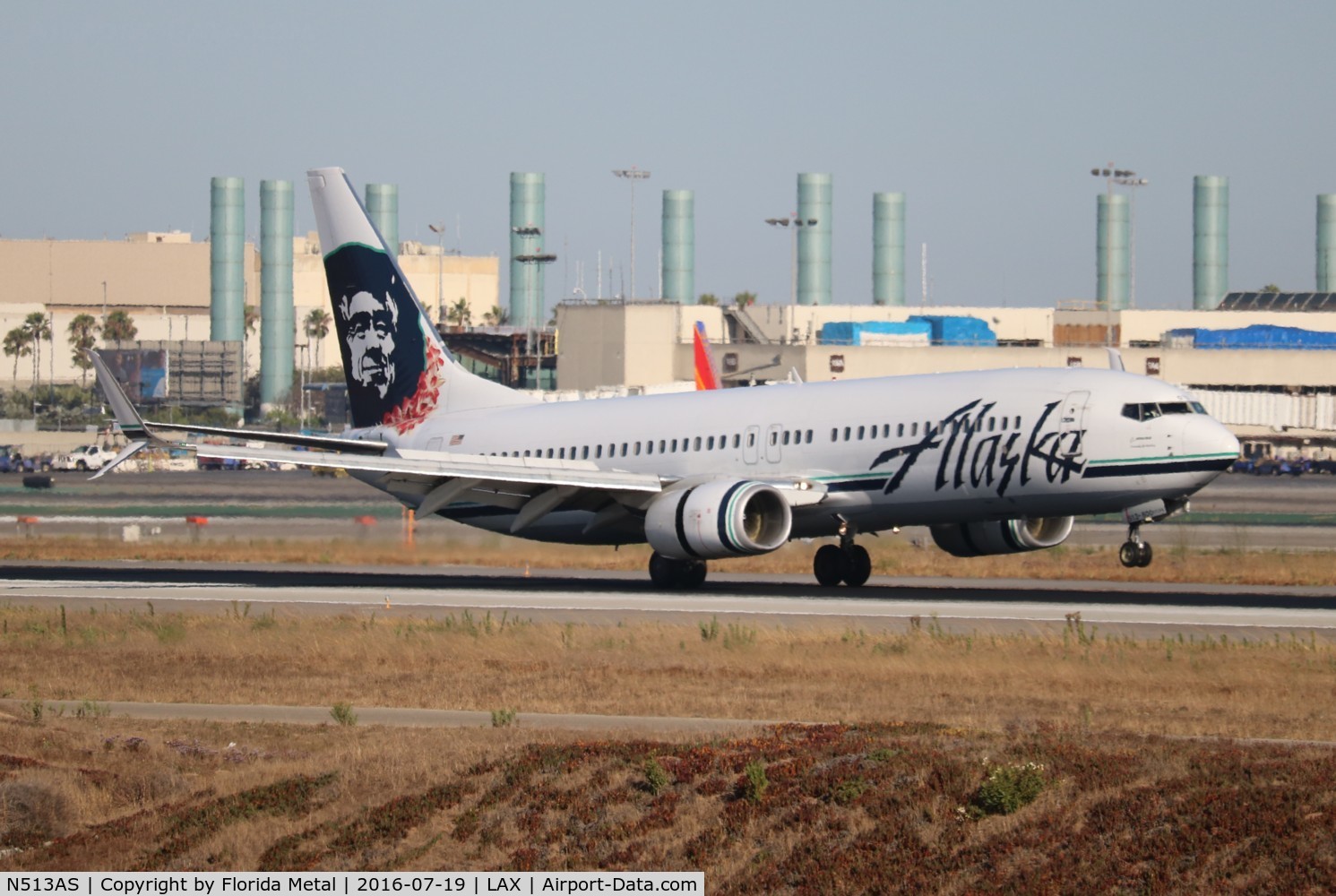 N513AS, 2008 Boeing 737-890 C/N 35192, Alaska