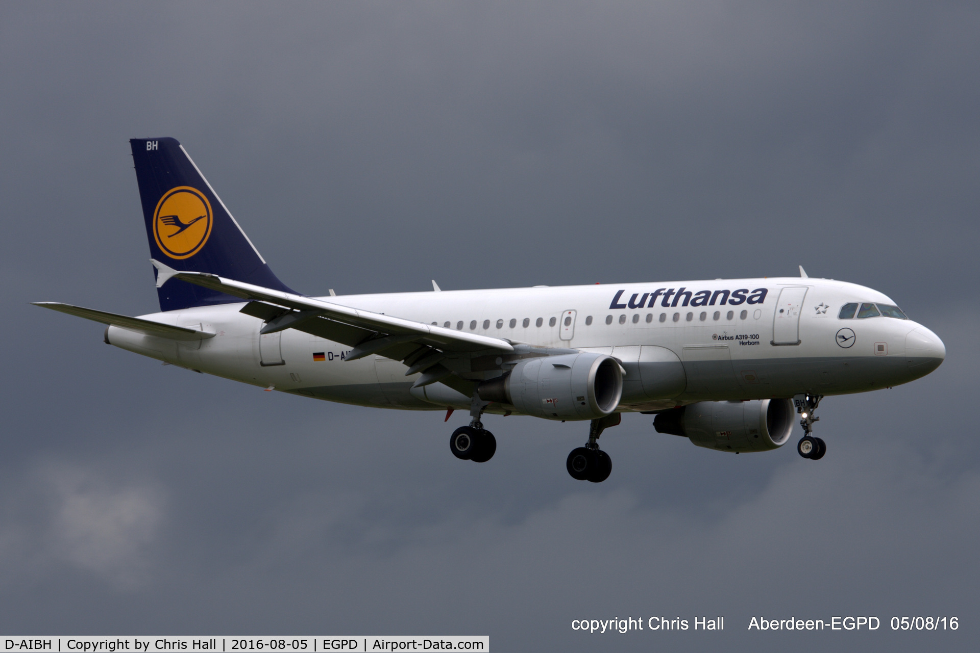 D-AIBH, 2012 Airbus A319-112 C/N 5239, Lufthansa