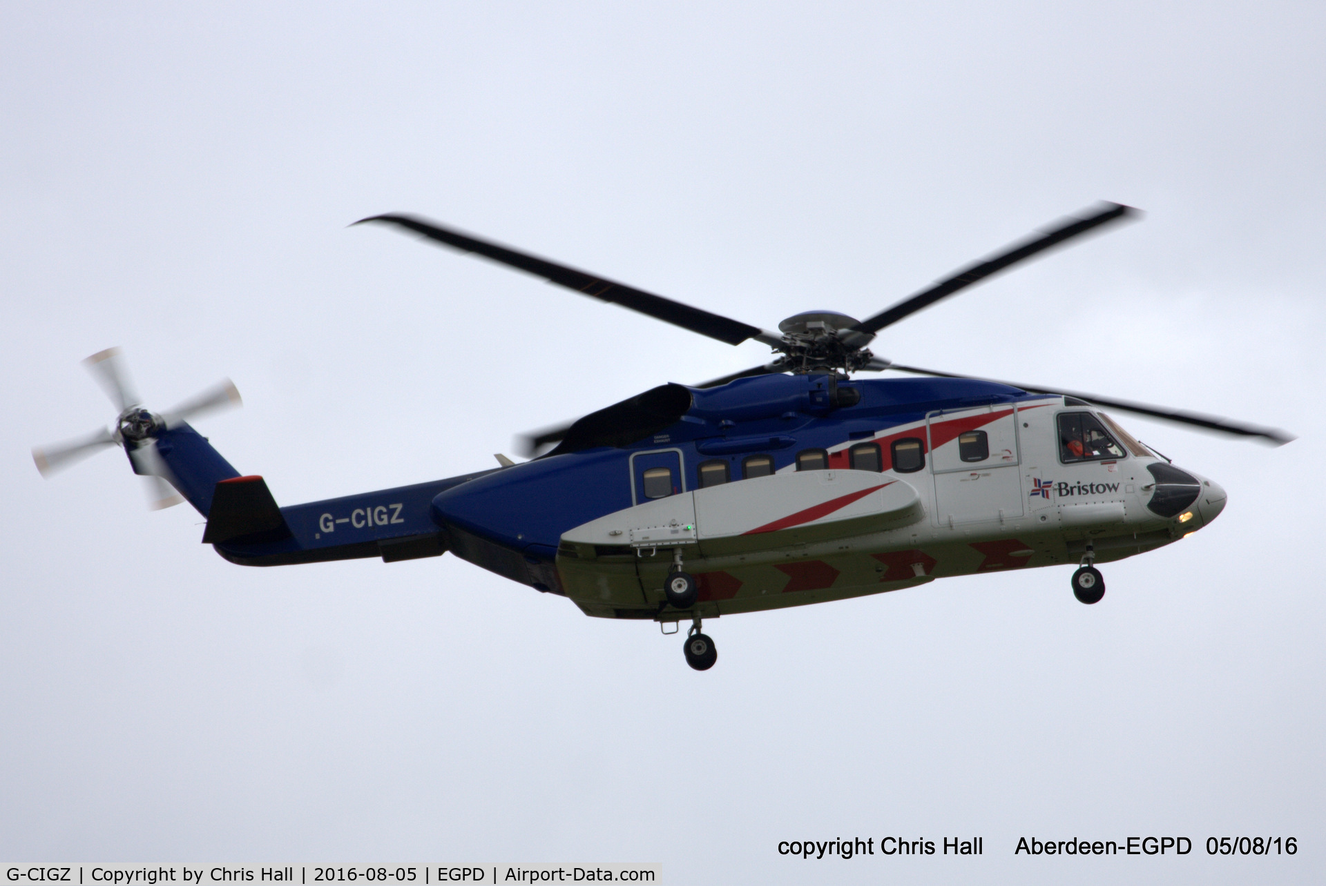 G-CIGZ, 2013 Sikorsky S-92A C/N 920224, Bristow Helicopters