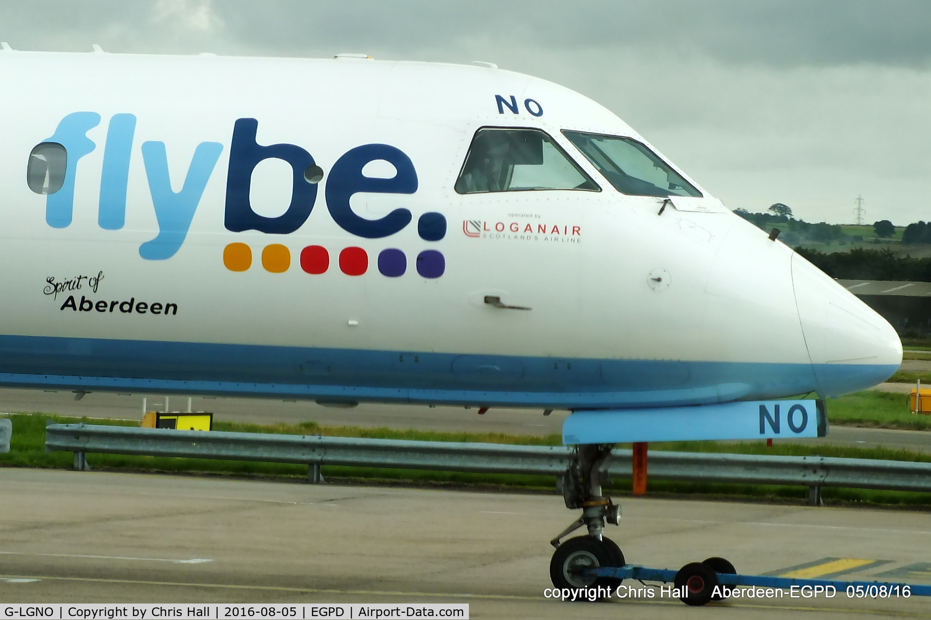 G-LGNO, 1995 Saab 2000 C/N 2000-013, flybe operated by Loganair