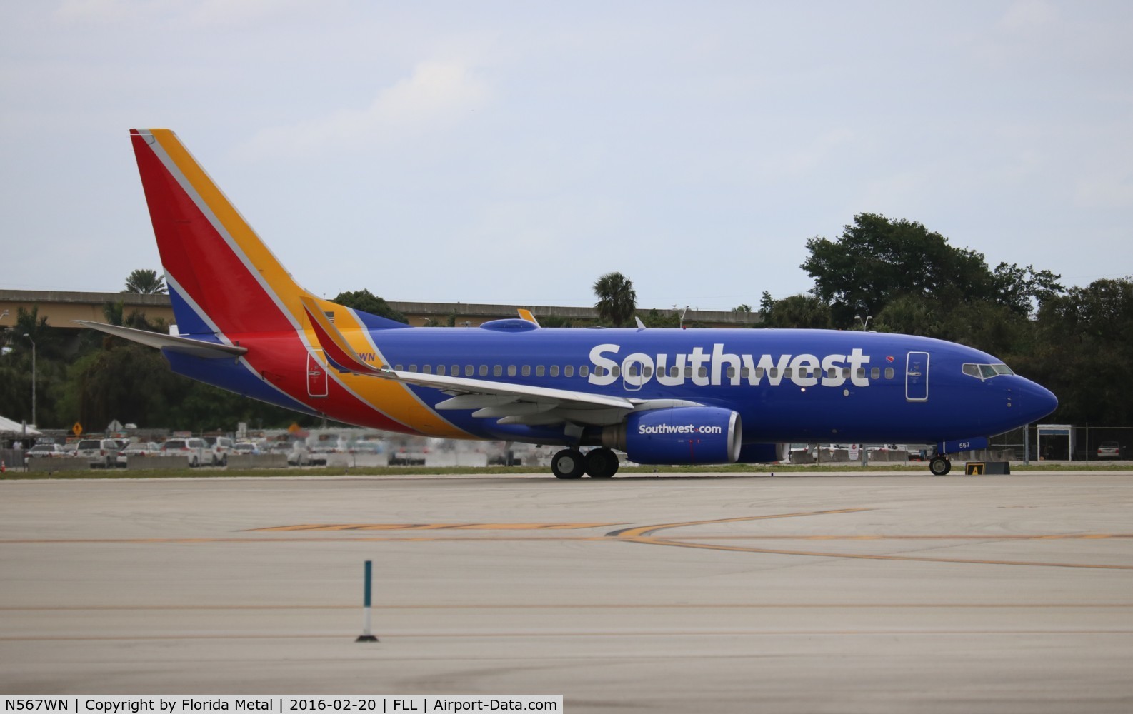 N567WN, 2002 Boeing 737-7CT C/N 32747, Southwest