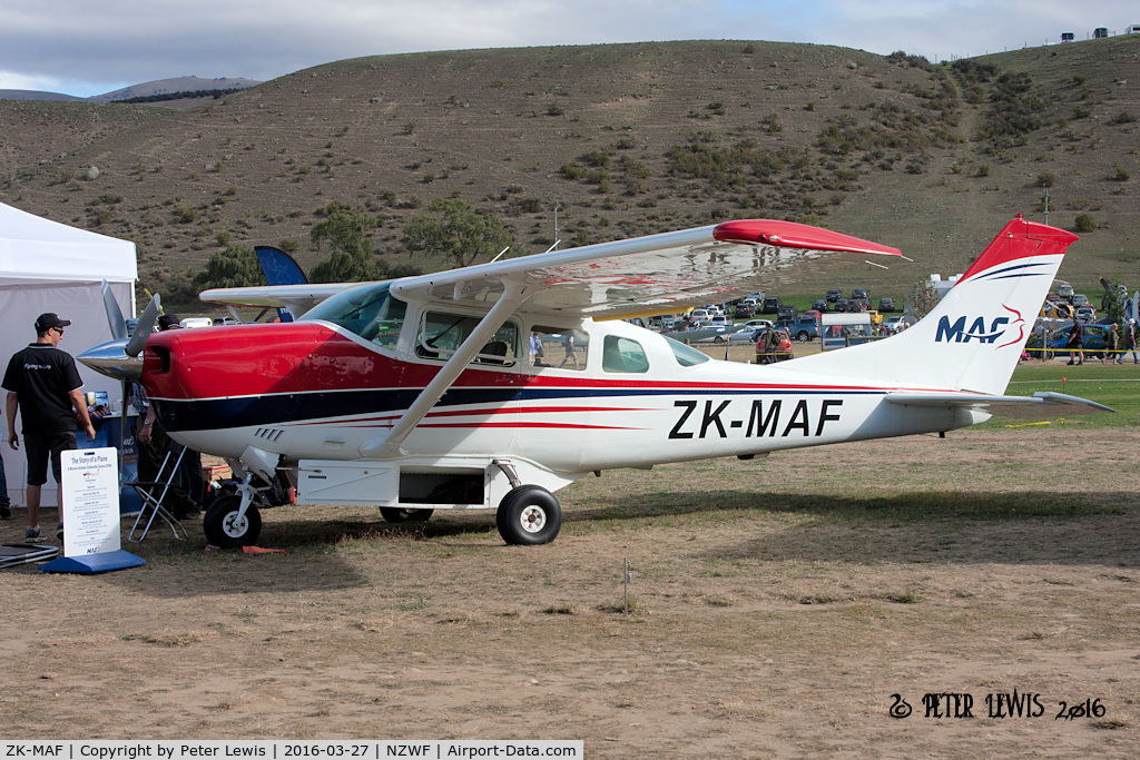 ZK-MAF, 1980 Cessna U206G Stationair C/N U20605671, Mission Aviation Fellowship of NZ Inc., Auckland