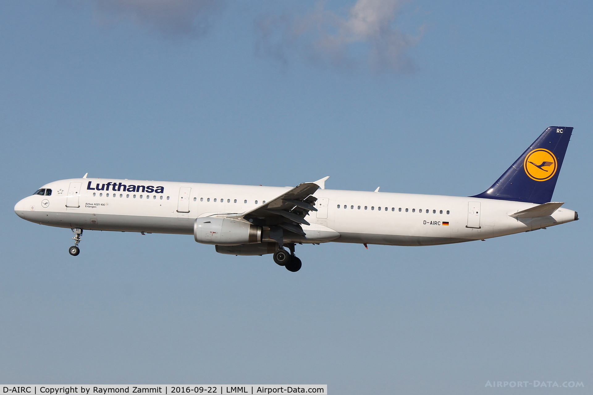 D-AIRC, 1994 Airbus A321-131 C/N 0473, A321 D-AIRC Lufthansa