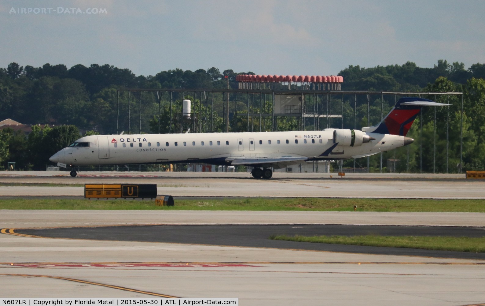 N607LR, 2008 Bombardier CRJ-900ER (CL-600-2D24) C/N 15178, Delta Connection