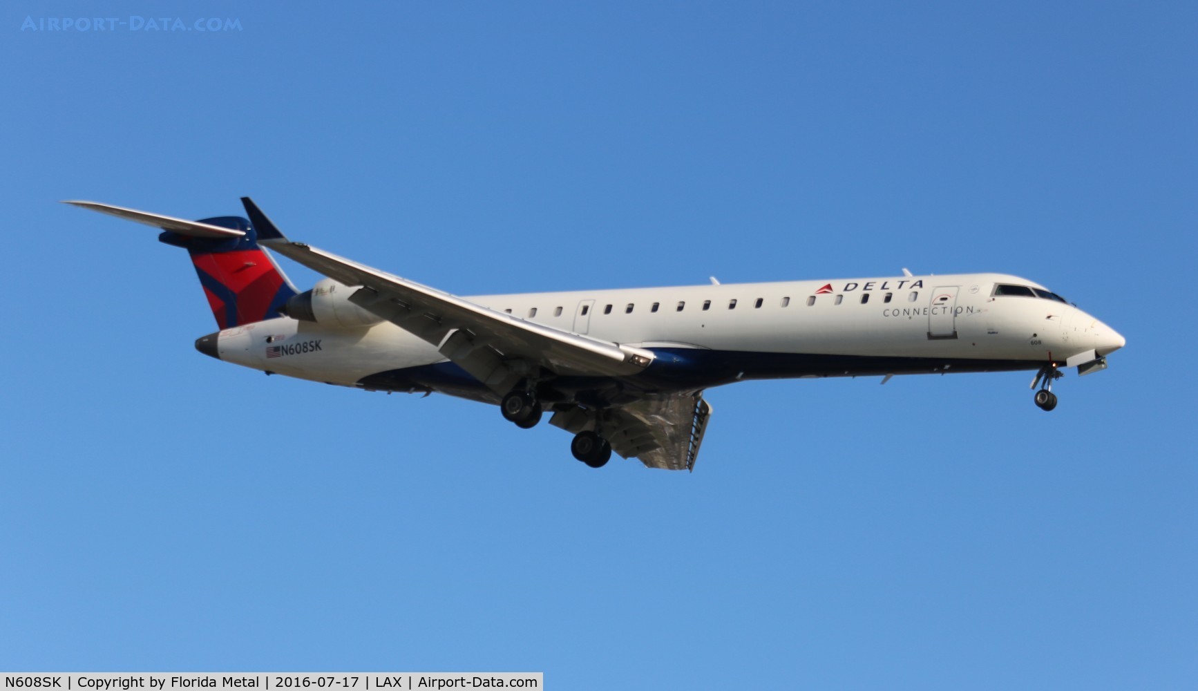 N608SK, 2006 Bombardier CRJ-700 (CL-600-2C10) Regional Jet C/N 10252, Delta Connection