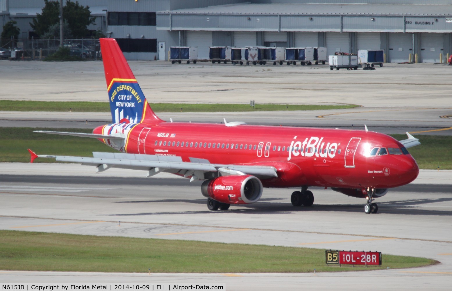 N615JB, 2005 Airbus A320-232 C/N 2461, Jet Blue NYFD