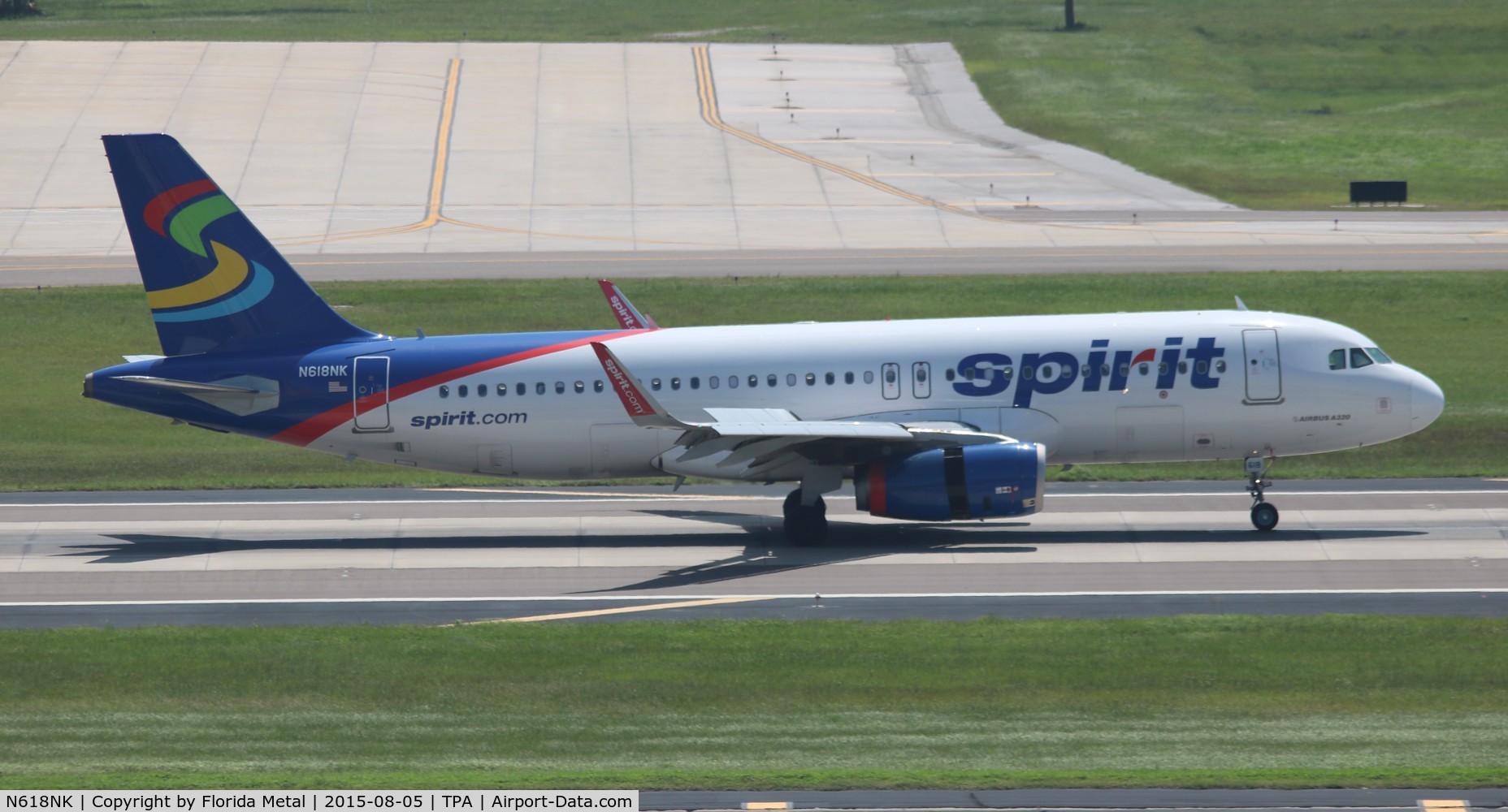 N618NK, 2012 Airbus A320-232 C/N 5458, Spirit