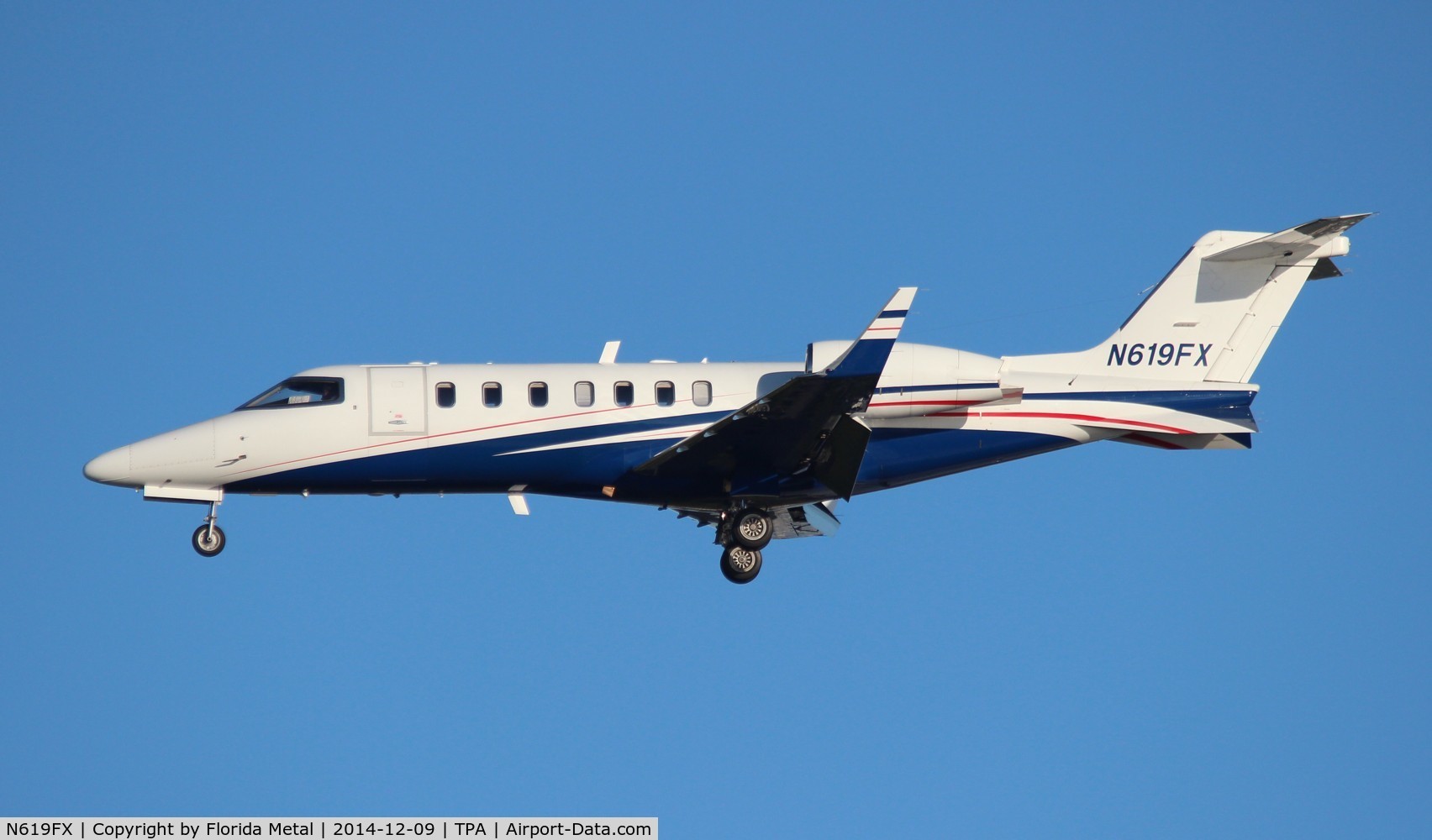 N619FX, 2007 Learjet Inc 45 C/N 2082, Flexjet Lear 40