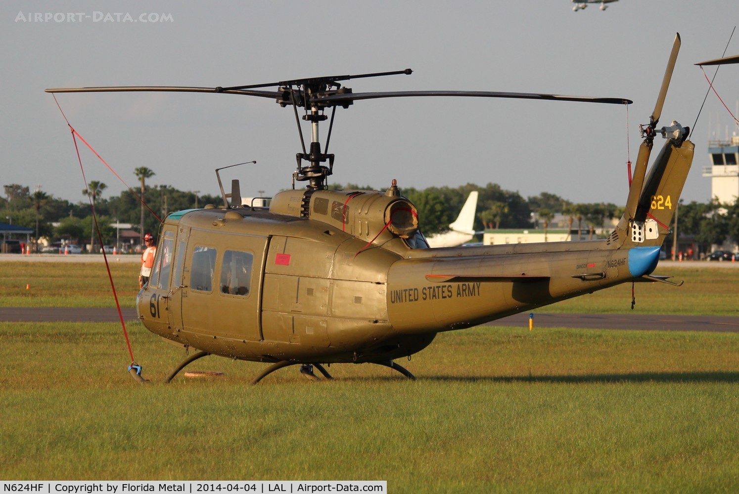 N624HF, 1966 Bell UH-1D Iroquois C/N 8819, UH-1H