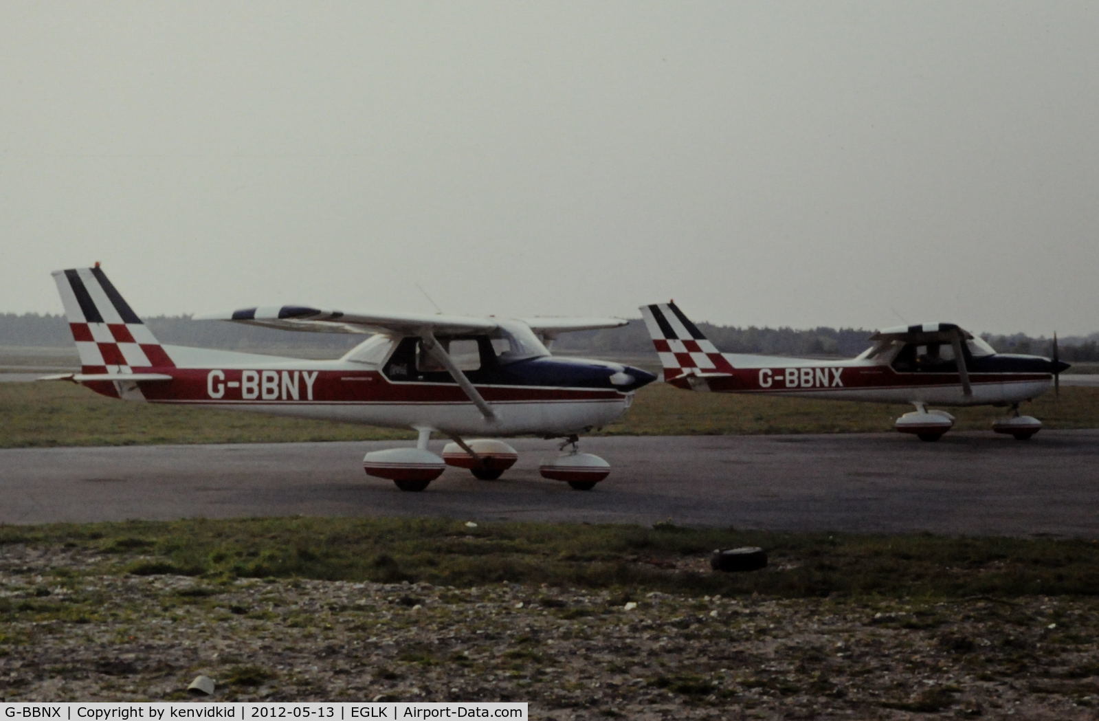 G-BBNX, 1973 Reims FRA150L Aerobat C/N 0219, At Blackbushe.