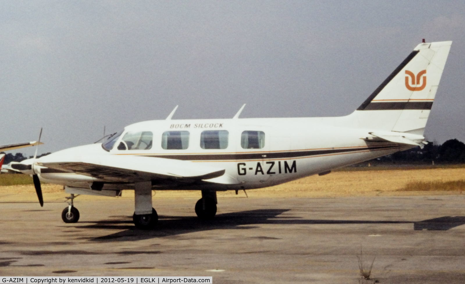G-AZIM, 1971 Piper PA-31 Navajo C/N 31-776, IDS Aircraft. At Blackbushe.