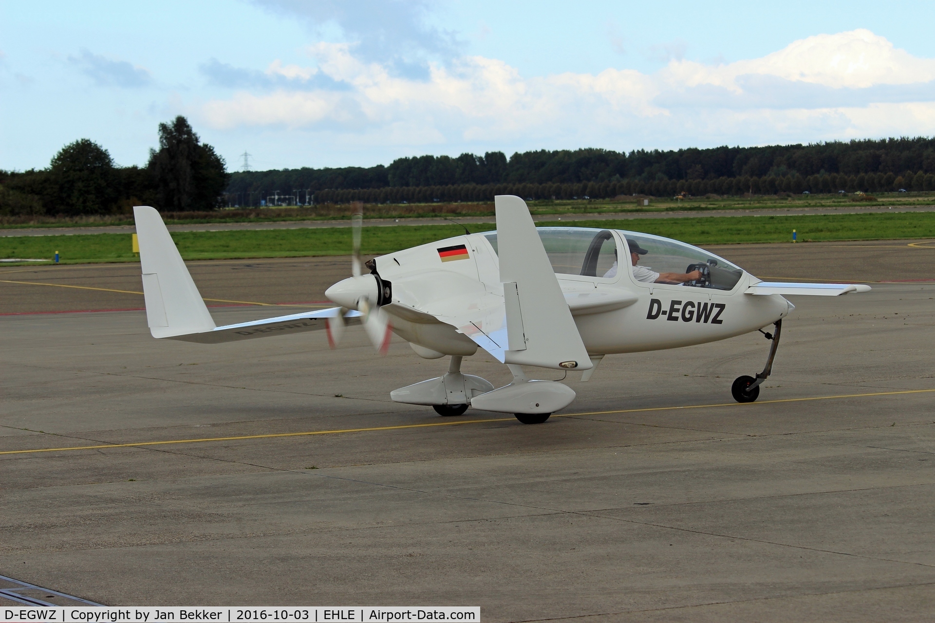 D-EGWZ, Gyroflug SC-01B-160 Speed Canard C/N S-38, Lelystad Airport
