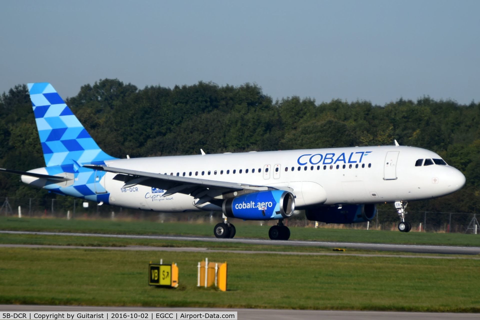 5B-DCR, 1998 Airbus A320-232 C/N 928, At Manchester