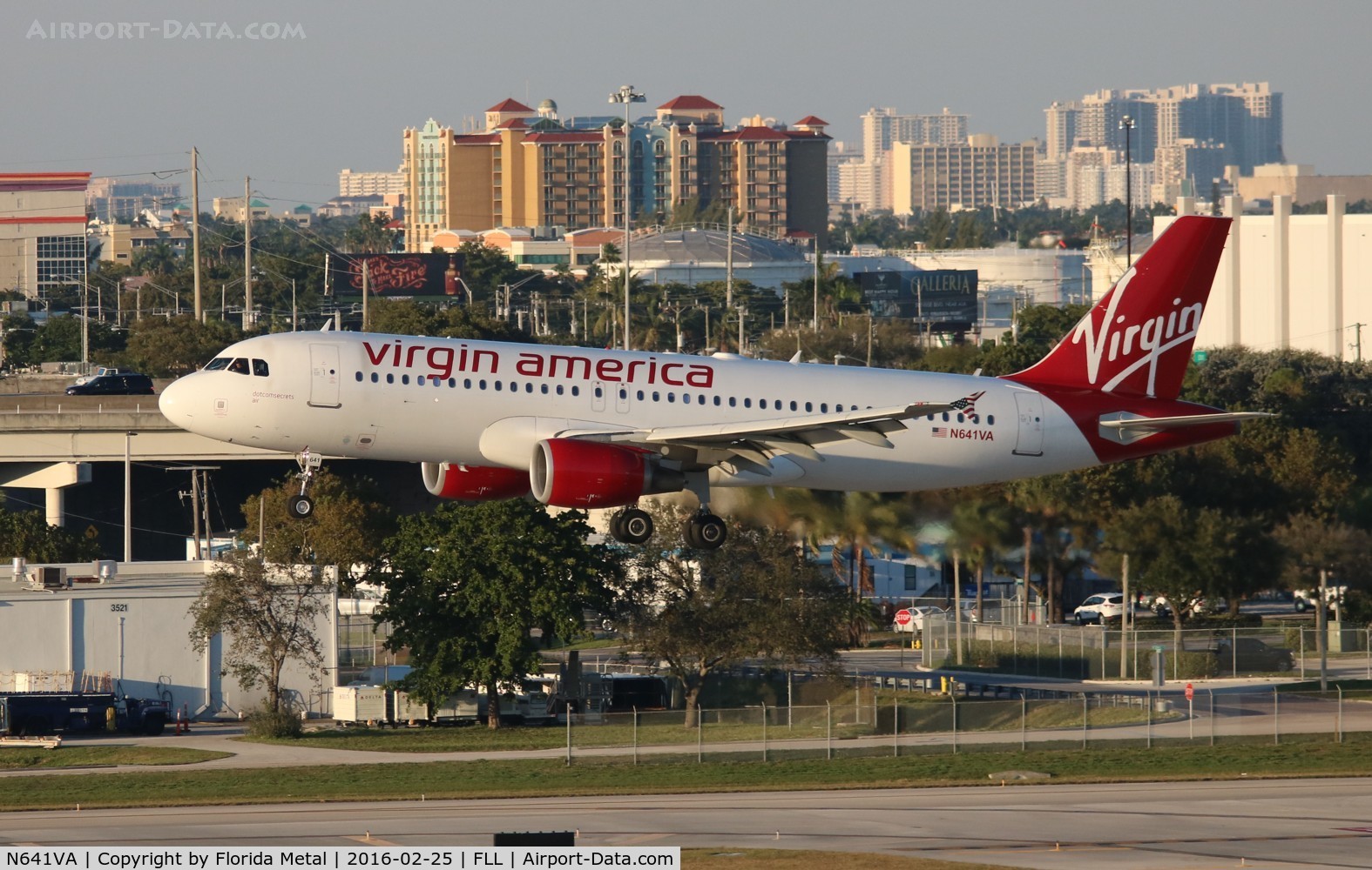 N641VA, 2008 Airbus A320-214 C/N 3656, Virgin America