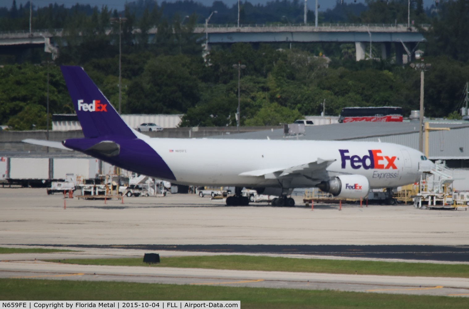 N659FE, 1995 Airbus A300F4-605R C/N 757, Fed Ex