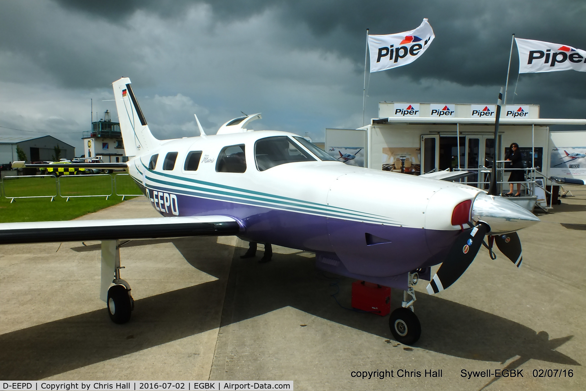 D-EEPD, 2010 Piper PA-46R-350T Malibu Matrix C/N 46-92138, at Aeroexpo 2016