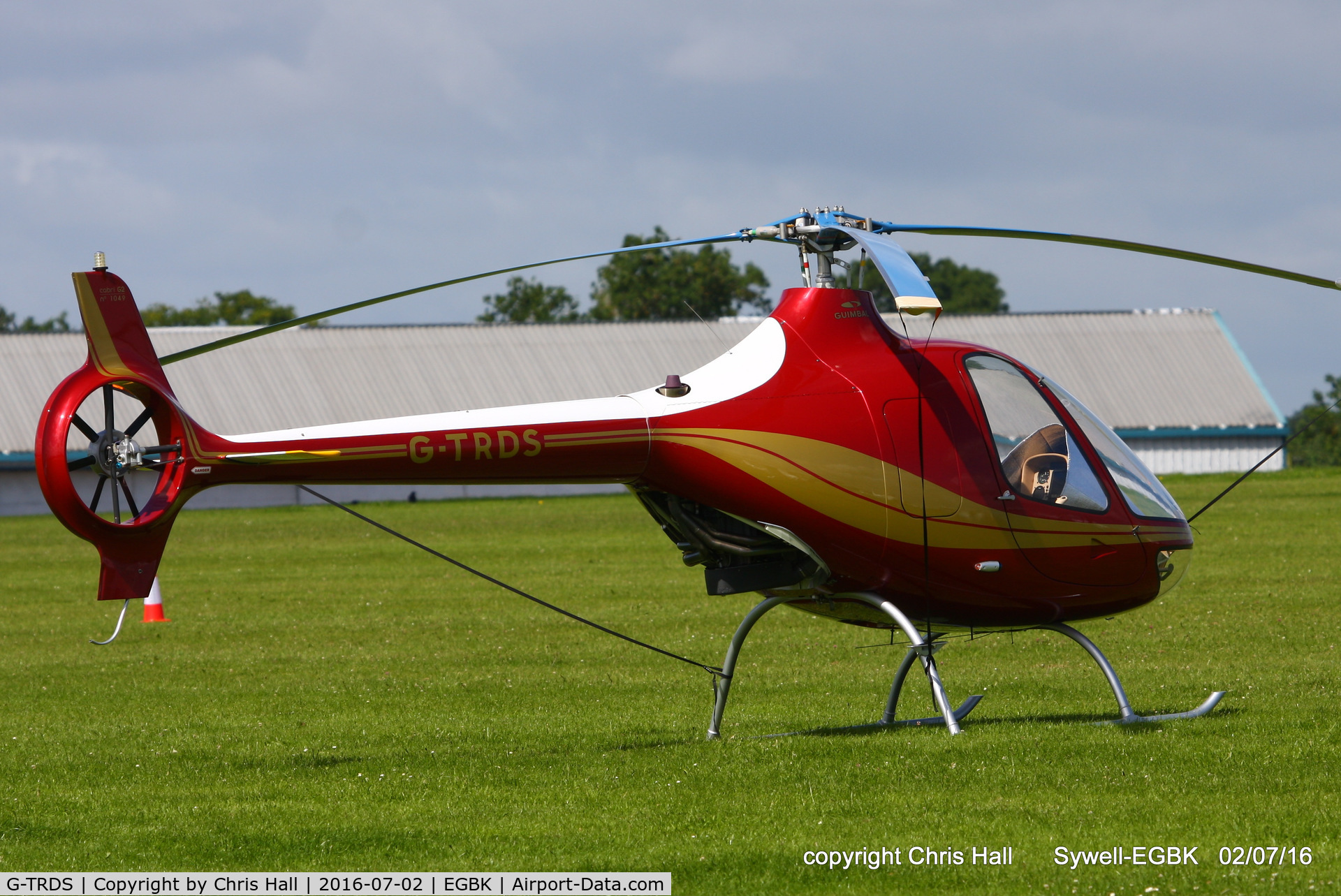 G-TRDS, 2013 Guimbal Cabri G2 C/N 1049, at Aeroexpo 2016