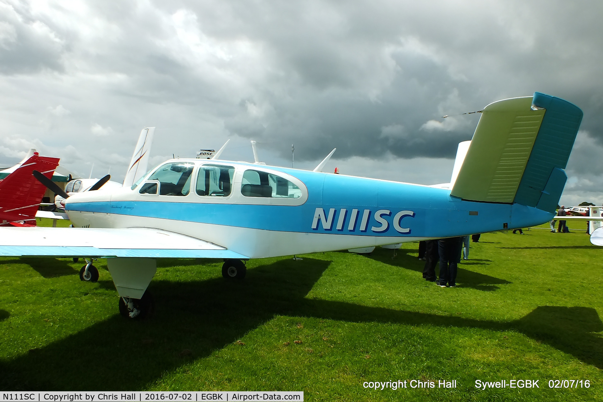 N111SC, 1961 Beech N35 Bonanza C/N D-6795, at Aeroexpo 2016