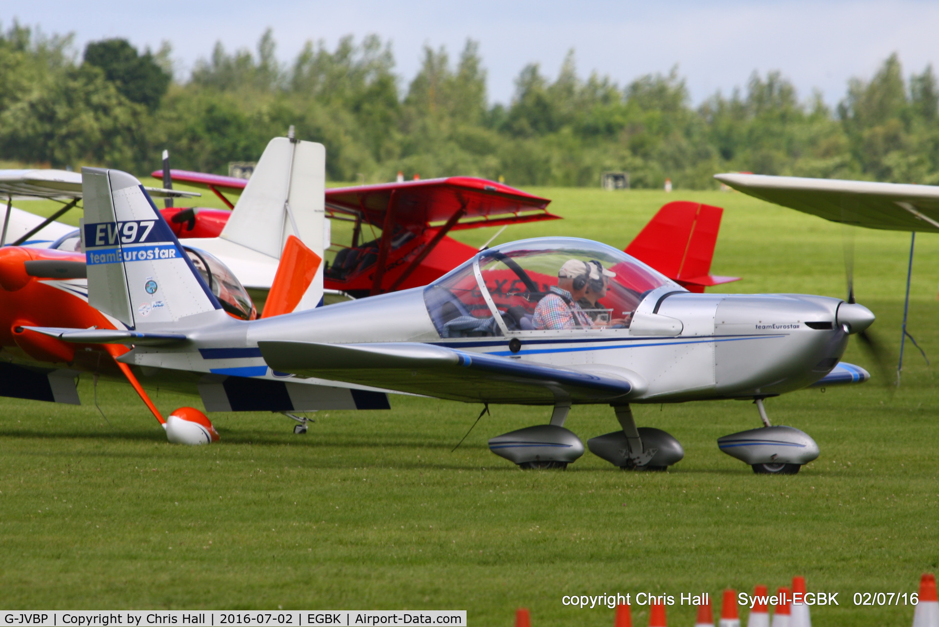 G-JVBP, 2006 Aerotechnik EV-97 TeamEurostar UK C/N 2730, at Aeroexpo 2016