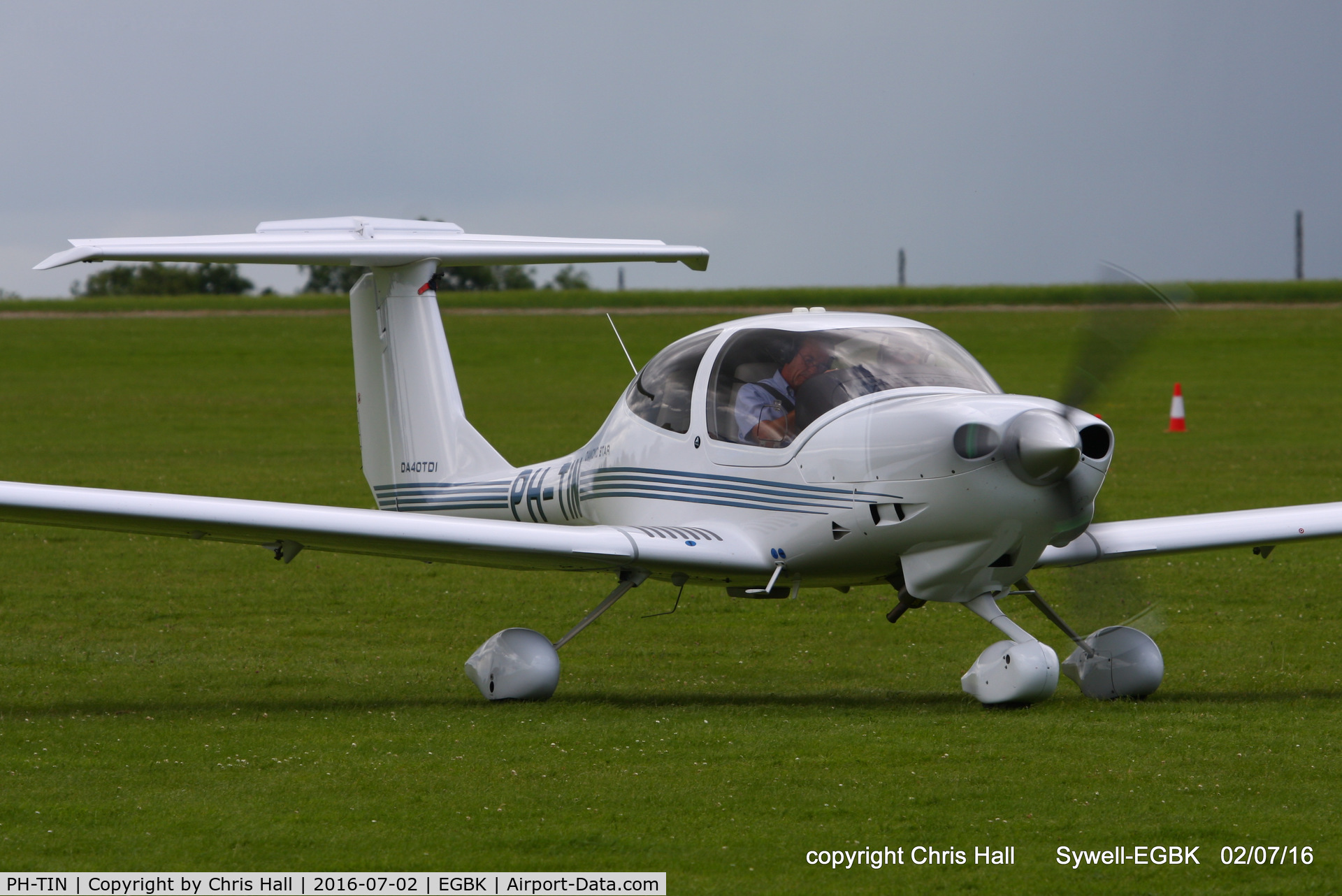 PH-TIN, 2008 Diamond DA-40DTDI Diamond Star C/N D4.205, at Aeroexpo 2016