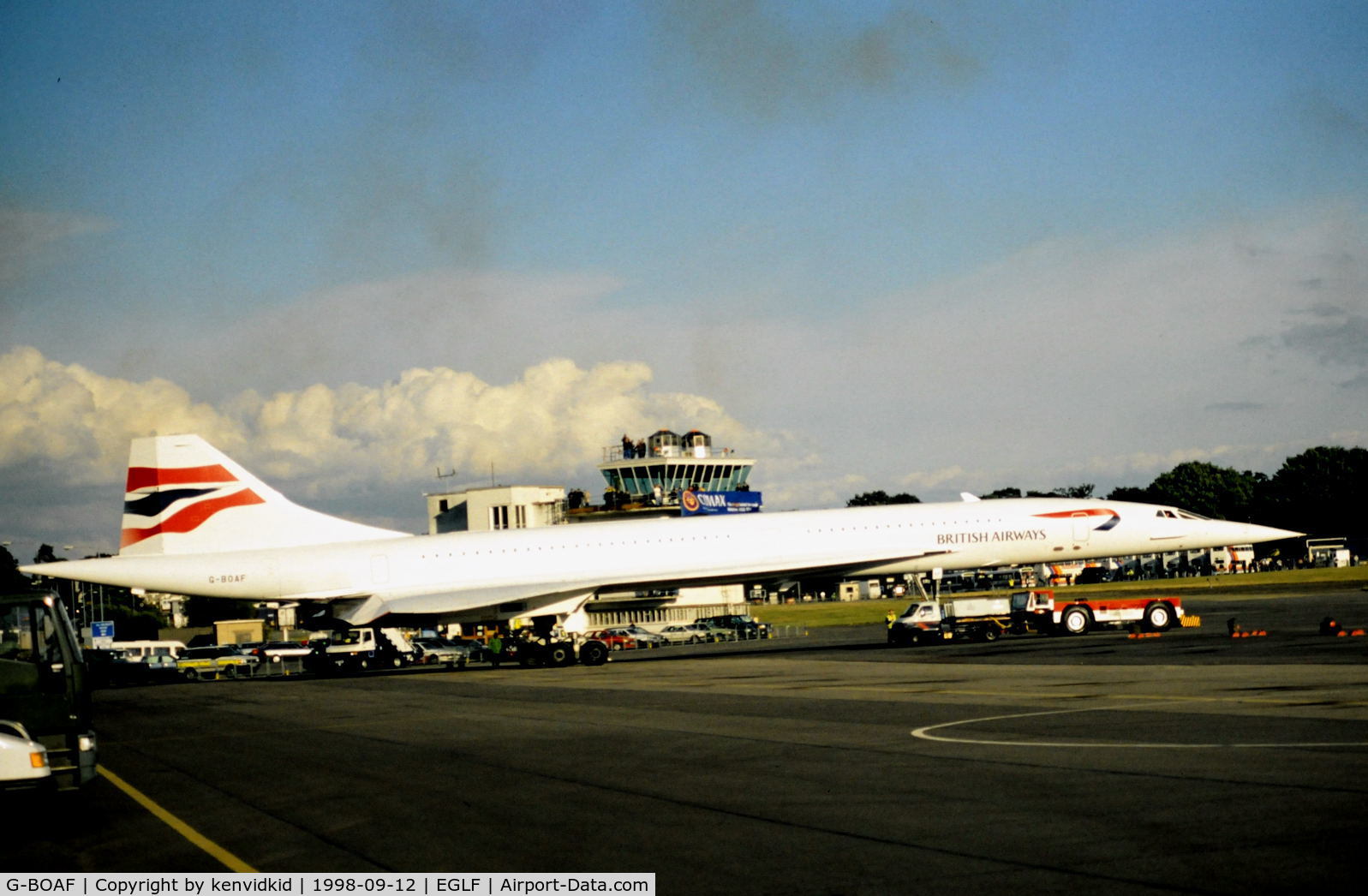 G-BOAF, 1979 Aerospatiale-BAC Concorde 1-102 C/N 100-016, Arrived early morning with some British Airways employees from Heathrow, waiting to take them back in the evening.