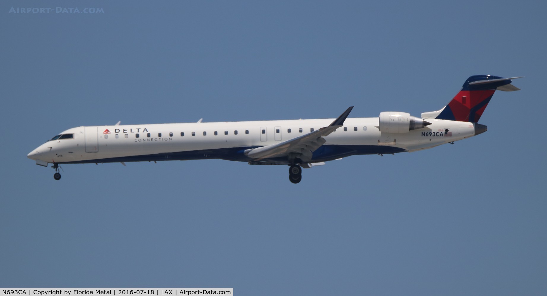 N693CA, 2006 Bombardier CRJ-900ER (CL-600-2D24) C/N 15096, Delta Connection