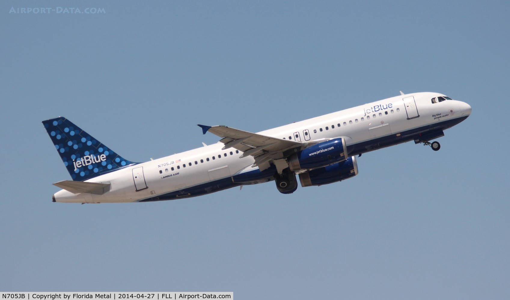 N705JB, 2008 Airbus A320-232 C/N 3416, Jet Blue