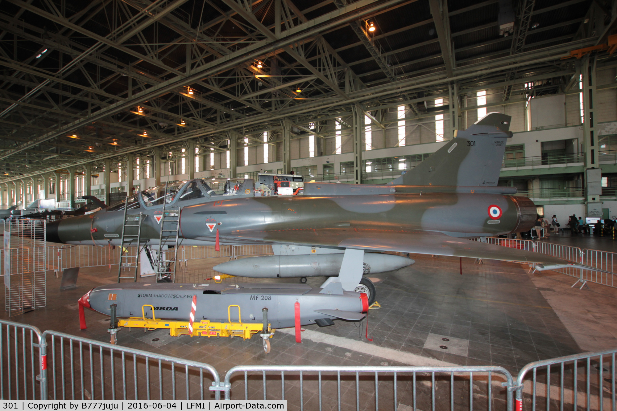 301, Dassault Mirage 2000N C/N 301, at Istres