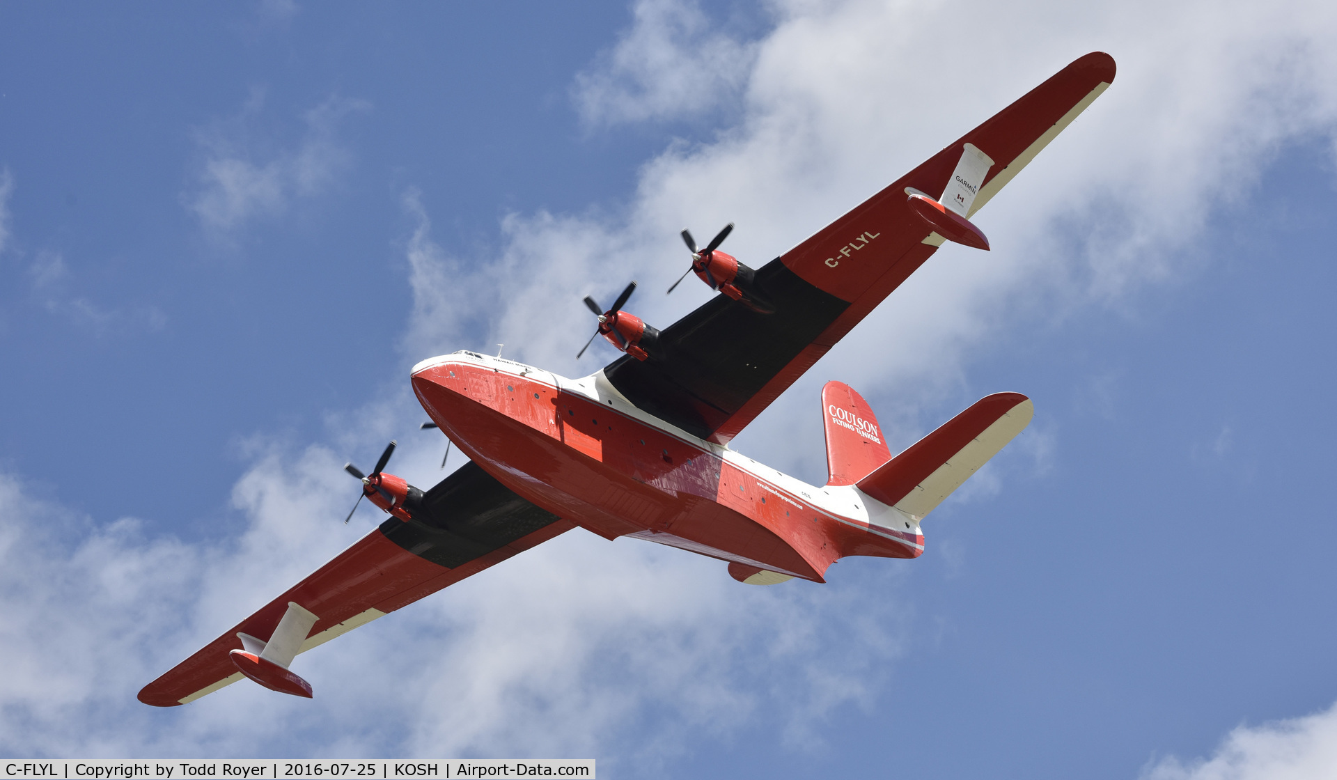 C-FLYL, 1945 Martin JRM-3 Mars C/N 76823, Airventure 2016