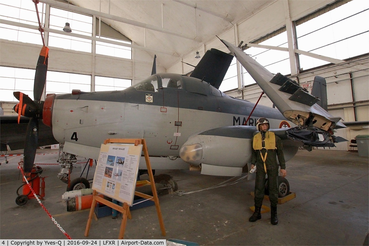 4, Breguet Br.1050 Alize C/N 4, Breguet Br.1050 Alize, Preserved at Naval Aviation Museum, Rochefort-Soubise airport (LFXR)