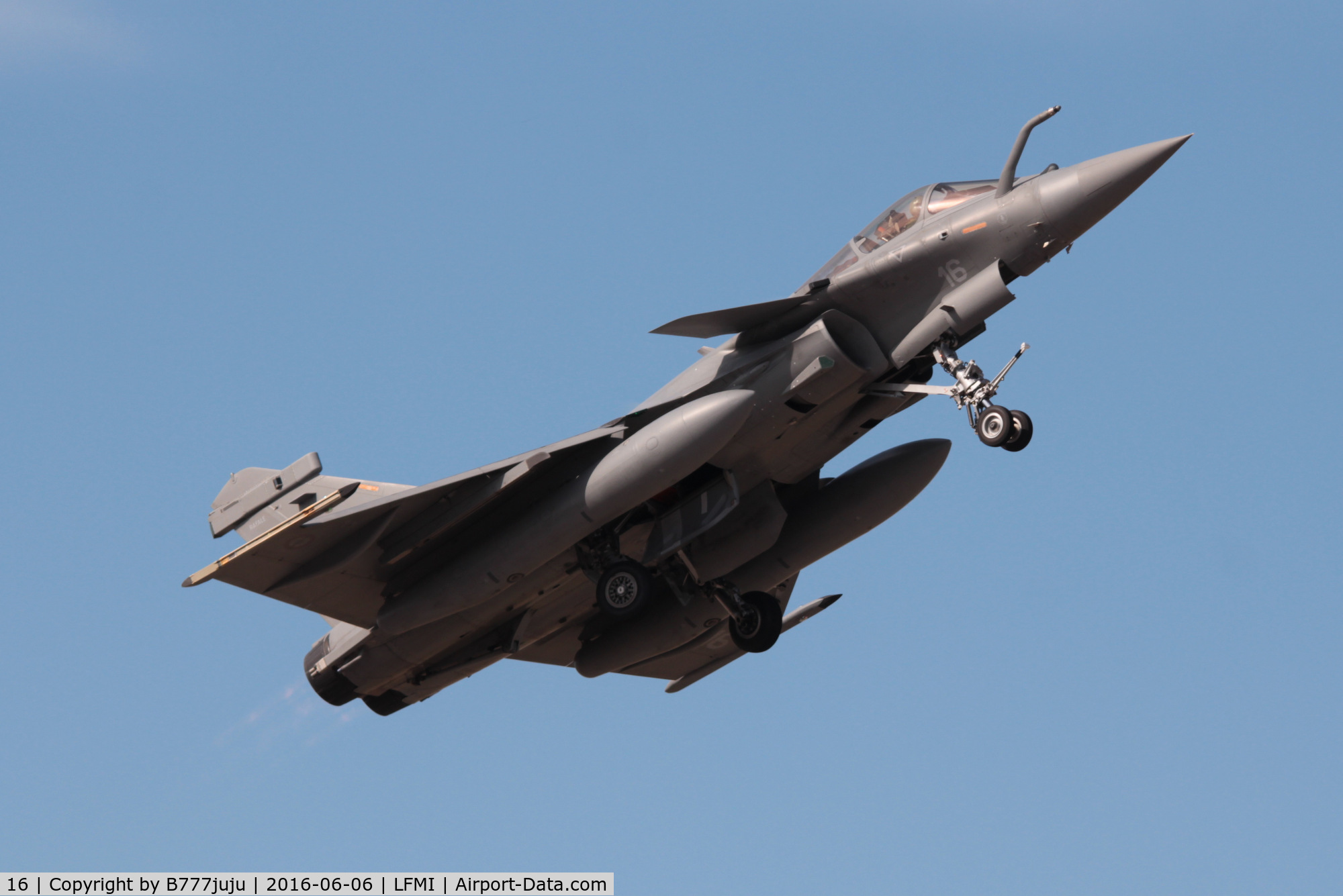 16, Dassault Rafale M C/N 16, at Istres