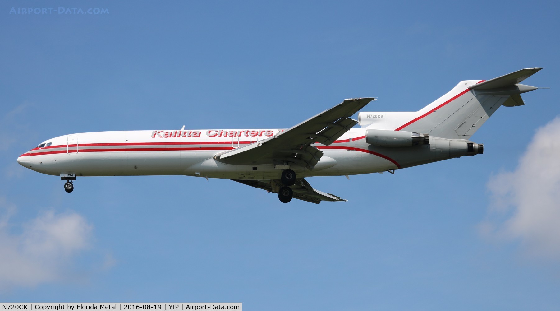 N720CK, 1977 Boeing 727-2B6 C/N 21298, Kalitta Charters