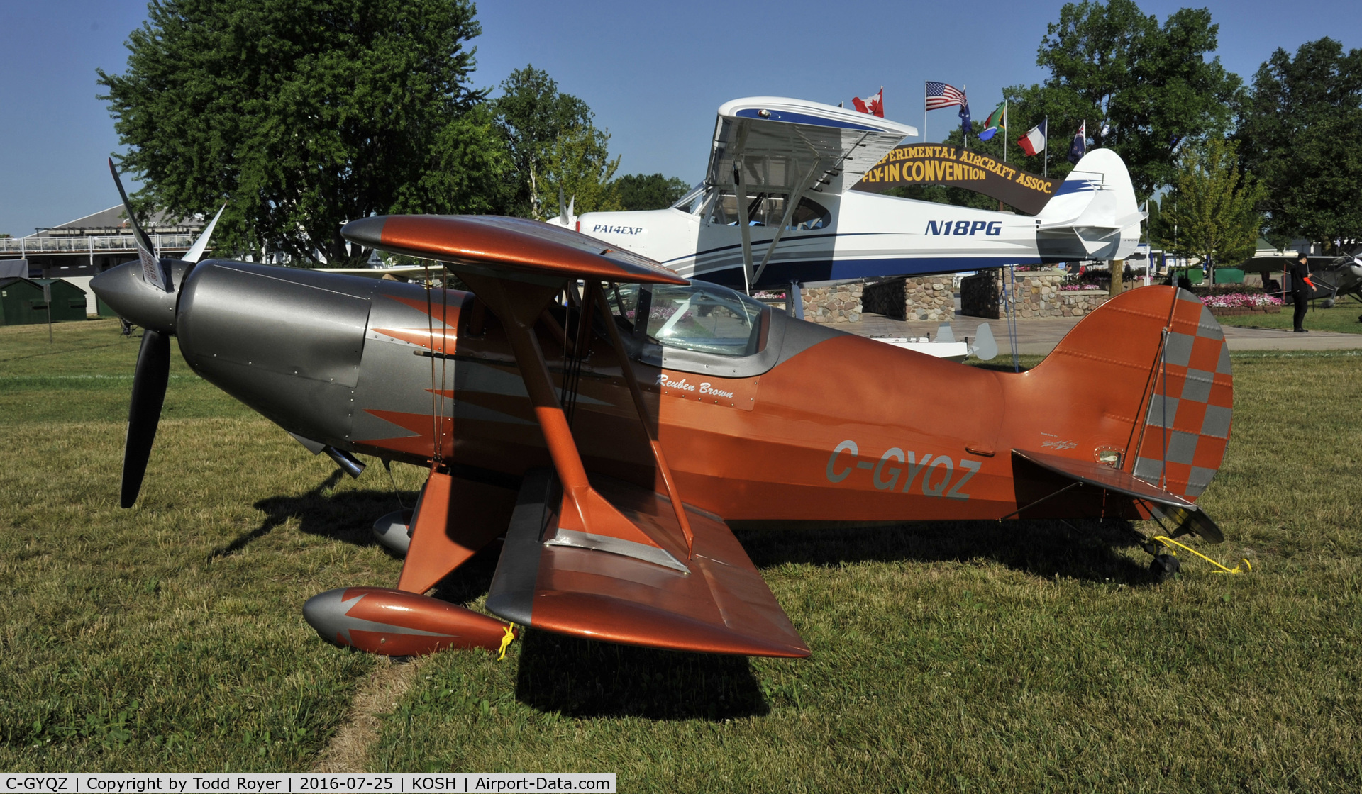 C-GYQZ, 1984 EAA Acro Sport I C/N RGLJT I, Airventure 2016