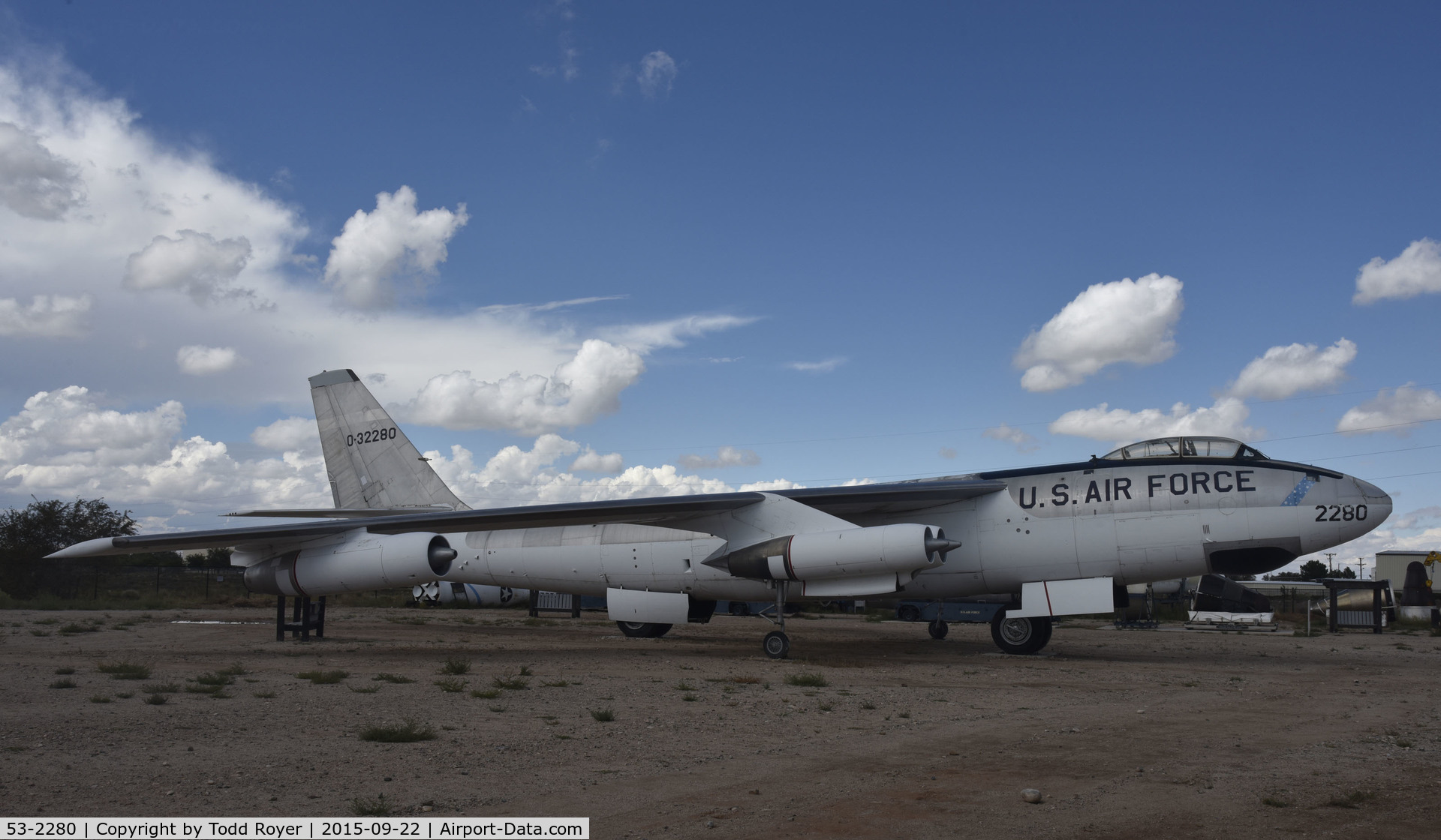 53-2280, 1953 Boeing B-47E-110-BW Stratojet C/N 4501093, On display at the National Museum of Nuclear Science and History