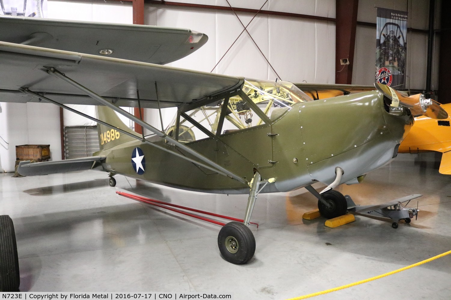 N723E, 1943 Stinson L-5 Sentinel C/N 76-189, Stinson L-5