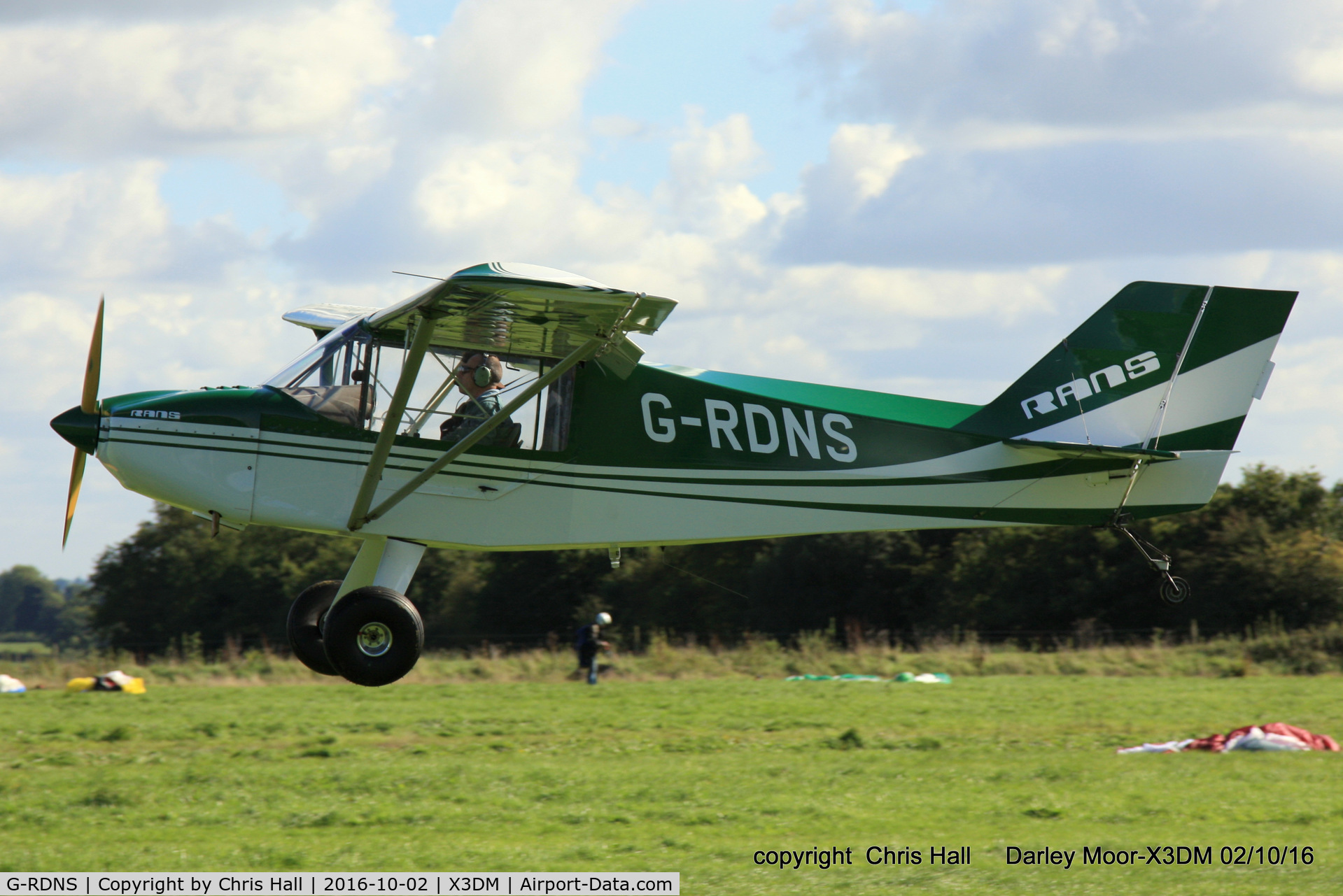 G-RDNS, 2004 Rans S-6S-116 Super Six C/N PFA 204-14307, at Darley Moor Airfield