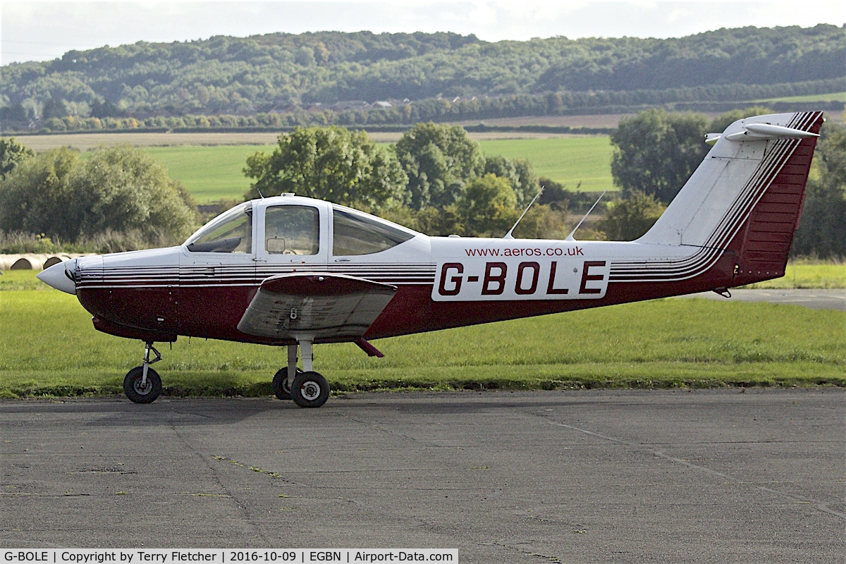 G-BOLE, 1978 Piper PA-38-112 Tomahawk Tomahawk C/N 38-78A0475, At Nottingham Tollerton Airport