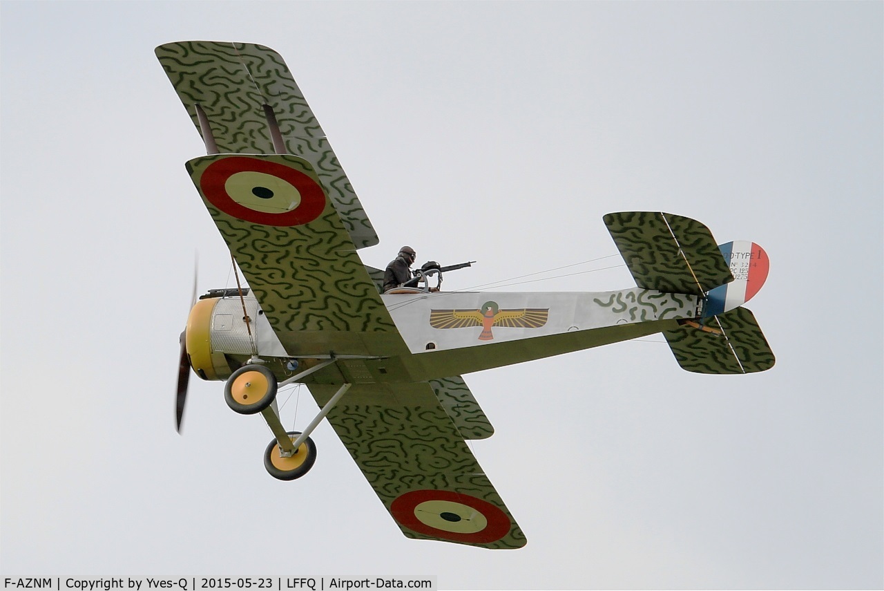 F-AZNM, 1915 Sopwith 1½ Strutter 1B2 C/N 2897, Sopwith 1 12 Strutter 1B2, On display, La Ferté-Alais (LFFQ) Air show 2015