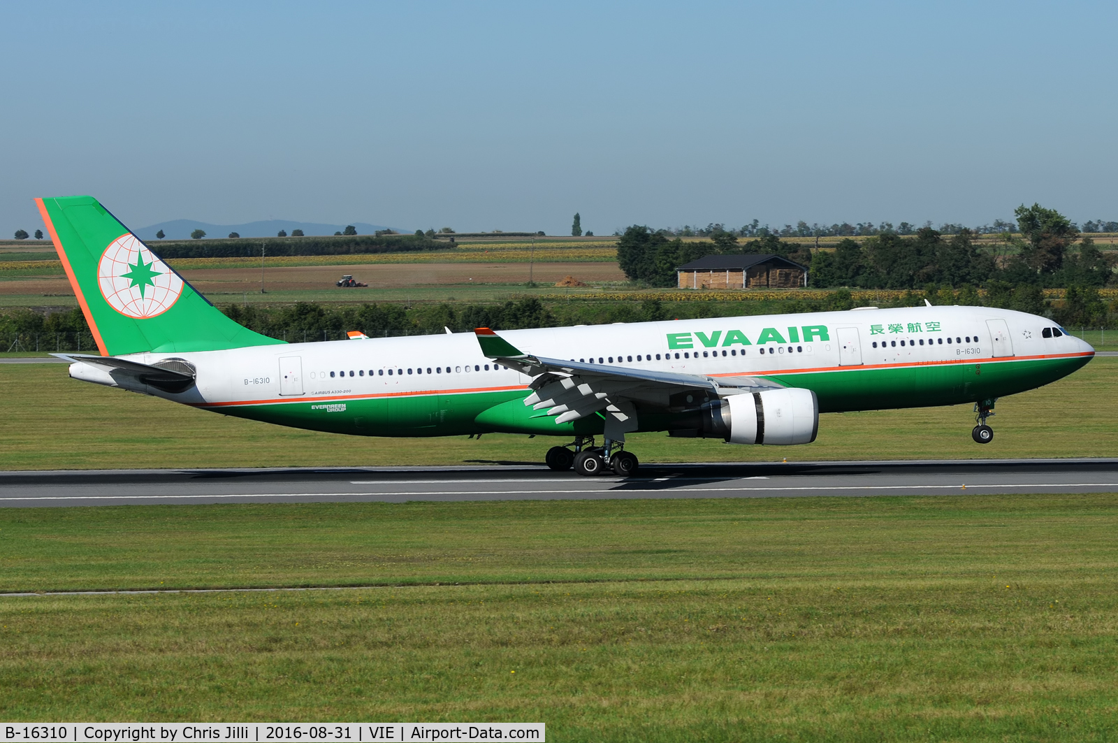 B-16310, 2005 Airbus A330-203 C/N 678, EVA Air