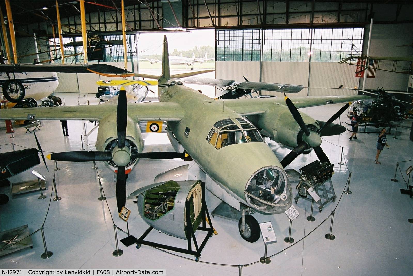 N4297J, 1940 Martin B-26 Marauder C/N 40-1464, At Fantasy of Flight, Polk City, circa 2003.