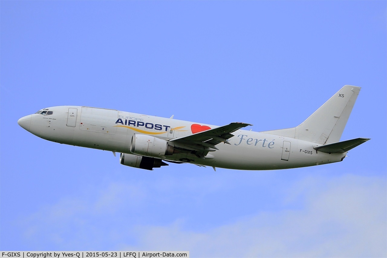 F-GIXS, 1994 Boeing 737-36QCF C/N 27347, Boeing 737-36QCF, On display, La Ferté-Alais Airfield (LFFQ) Air show 2015