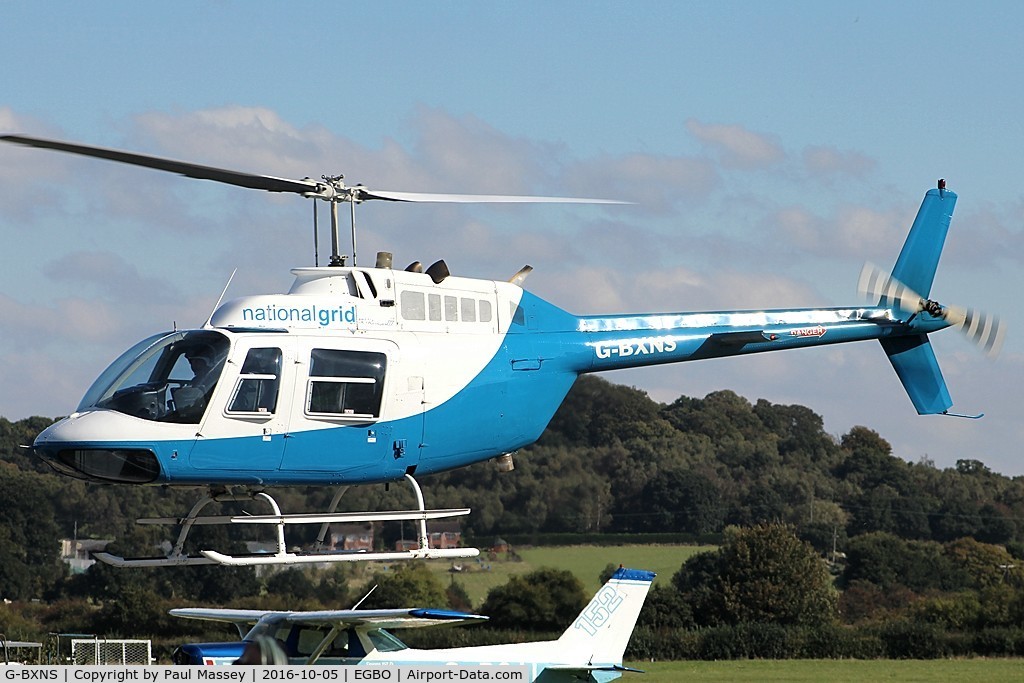 G-BXNS, 1977 Bell 206B JetRanger III C/N 2385, Carries 