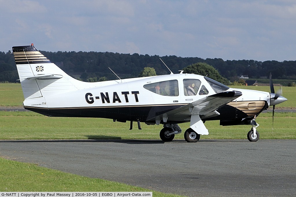 G-NATT, 1979 Rockwell Commander 114A C/N 14538, EX:-N5921N.