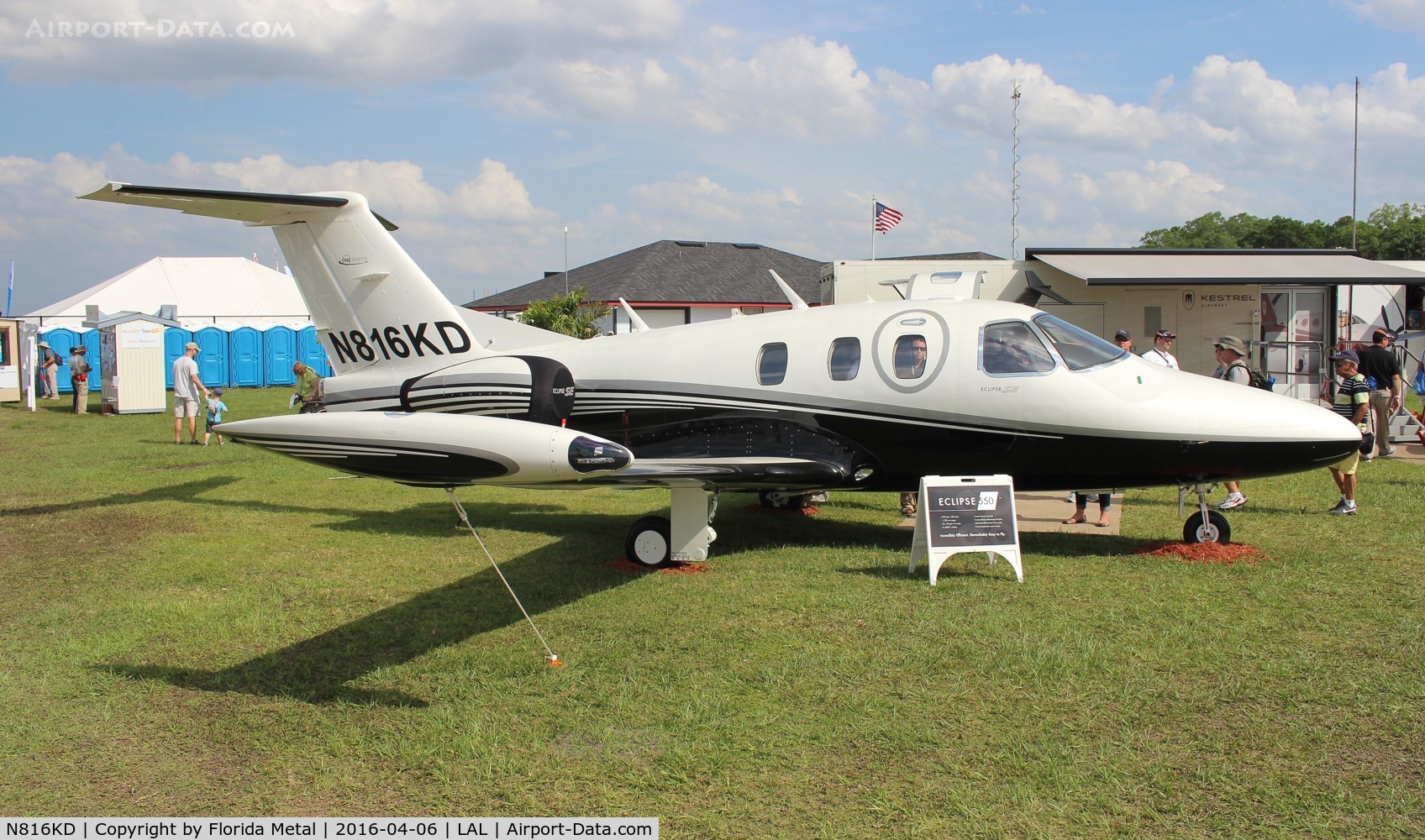 N816KD, 2006 Eclipse Aviation Corp EA500 C/N 000003, Eclipse 500