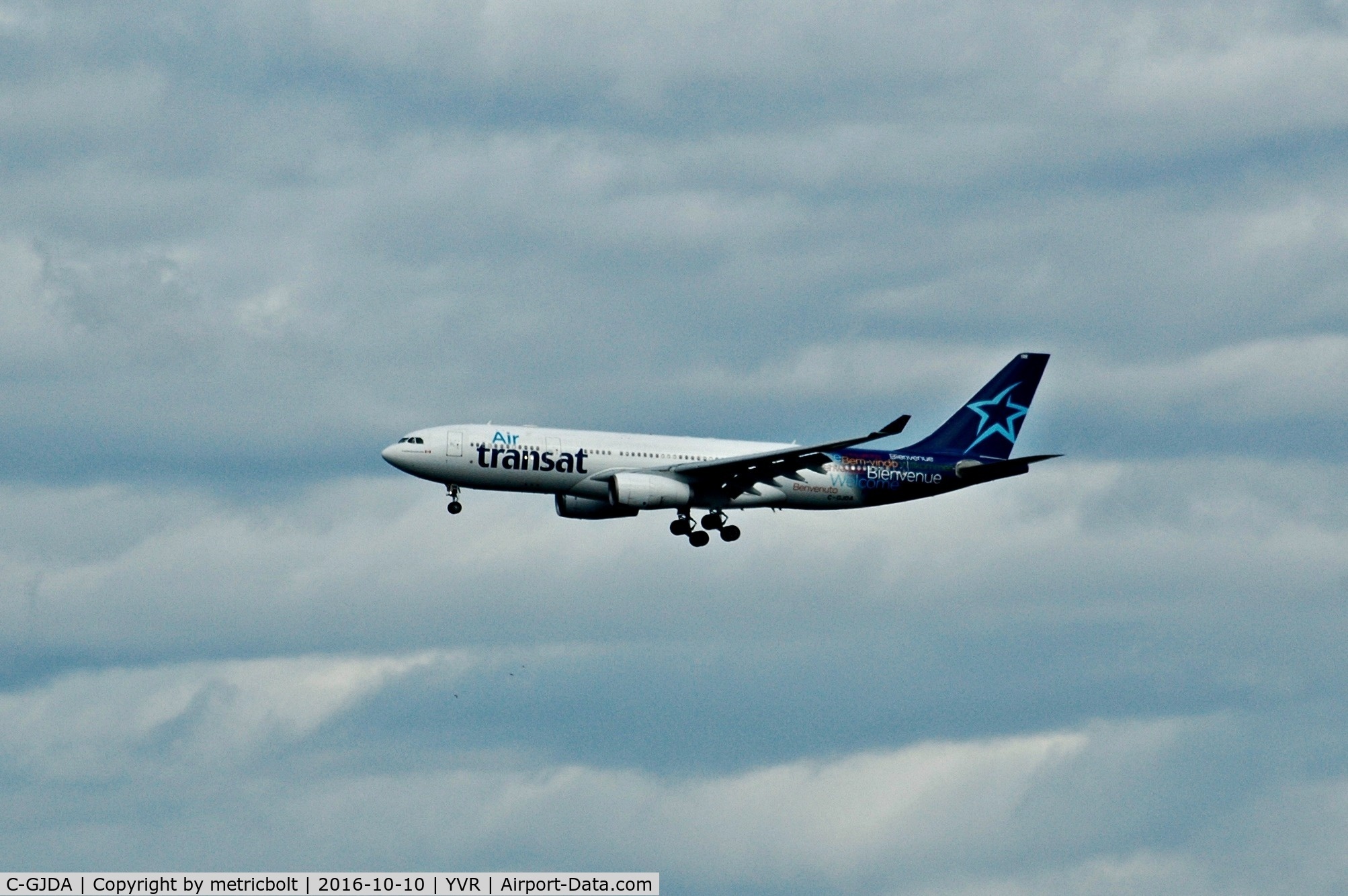 C-GJDA, 1998 Airbus A330-243 C/N 0248, TS255 from Manchester