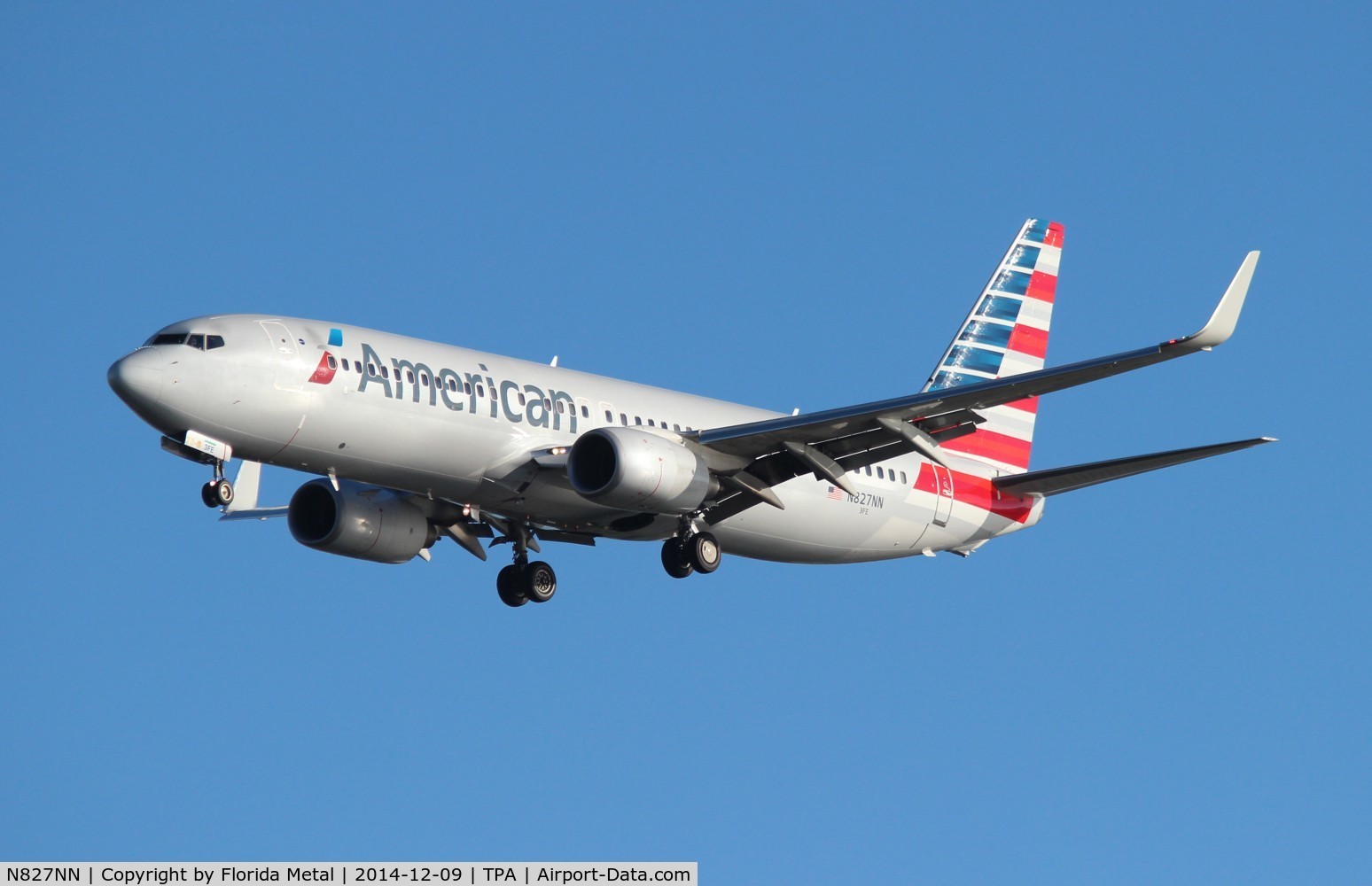 N827NN, 2010 Boeing 737-823 C/N 33209, American