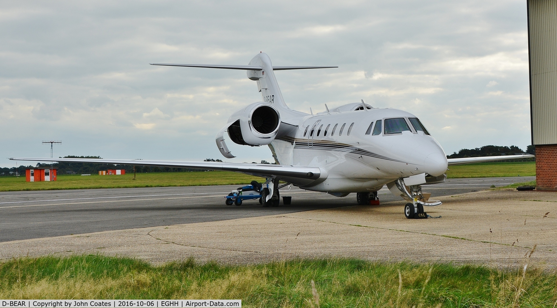 D-BEAR, 1999 Cessna 750 Citation X Citation X C/N 750-0085, AirX aircraft at CSE